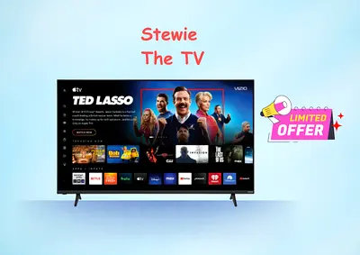 Vizio 75 Inch New Class 4K Series LED Android Smart TV with Fire TV Stick V4k-75C - Free Delivery