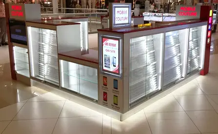 Professional Mobile Repair and Accessory Retail Kiosk