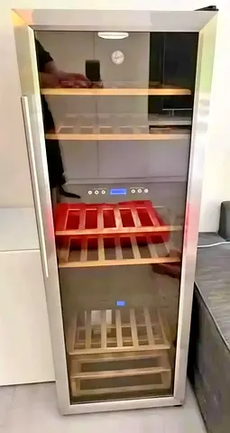 Stylish hoover Wine Cooler with Multiple Shelves