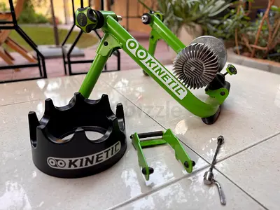 Kinetik Indoor Cycling Trainer with Accessories