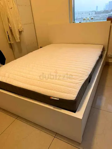 IKEA Queen size bed with ikea mattress