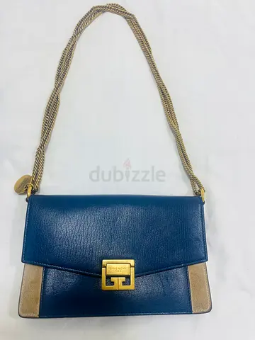 Authentic Givenchy Leather Chain Bag – Gold Hardware