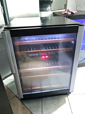 Vestfrost dual temperature wine cooler for sale in excellent condition