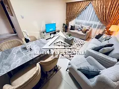 For monthly rent in Al Majaz 3, one bedroom and a hall with free internet