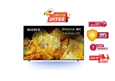 Sony 85 Inch Brand New BRAVIA XR Full Array LED 100Hz 4K HDR Google Smart TV 85X90L - Free Delivery