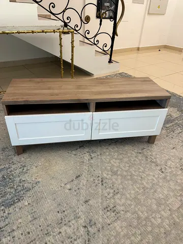 Stylish Modern TV Table with Storage