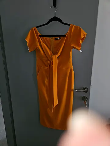 Elegant Mustard Yellow Dress