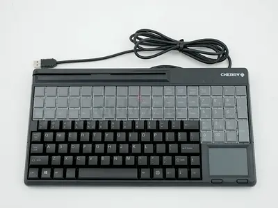 NEW•Cherry SPOS G86 61411EUA Programmable With Magnetic Card Terminal and Touchpad Keyboard