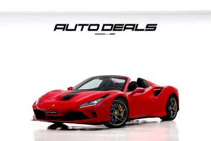 2021 Ferrari F8 Spider | GCC Specs | Extremely Low Mileage | 710 HP | Full Option | 3.9L V8