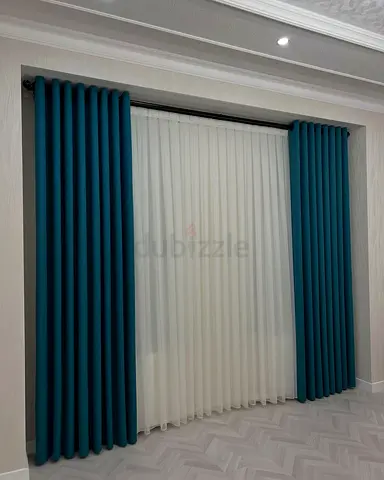Elegant Teal and White Curtains for Modern Homes