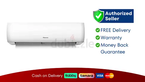AC Hisense 2.5 Ton Air Conditioner - Brand New | 1 Year Warranty | FREE Delivery