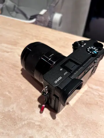 Sony a 6400 with Sony 50mm / F1.8 prime lenses and accessories