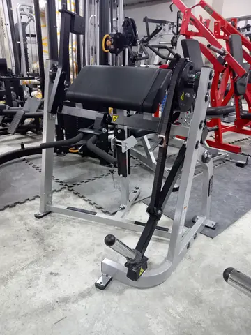 Hammer Strength seated biceps