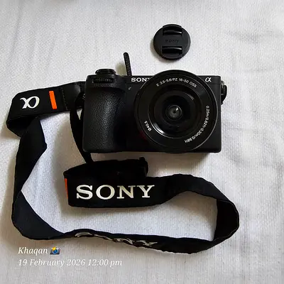 Sony a6700 Camera with 3 lenses and Card  bag