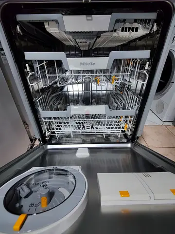 Latest Model Miele 7 series built-in auto dose fully integrated dishwasher.