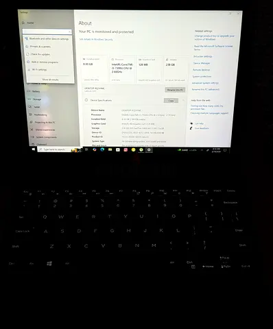 Dell Latitude 5285 2 in 1 Touch screen i5-7th Gen (8GB RAM 256GB SSD, 128Mb Graphics)