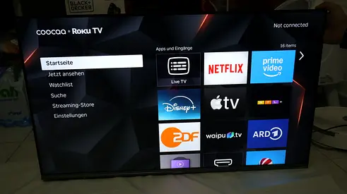 Brand New 43” Coocaa Roku Smart TV – Still New in Box