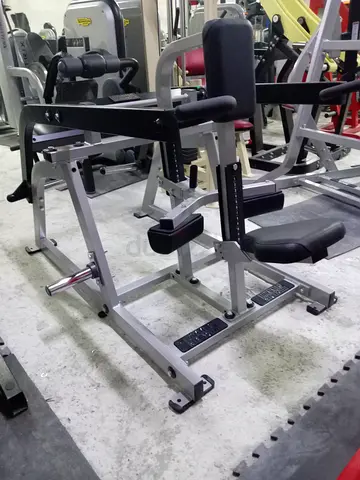 Hammer Strength seated triceps