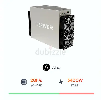 IceRiver
ALEO AE3
(2Gh/s)