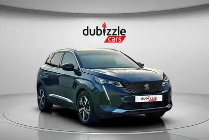 AED 911/month | 2023 Peugeot 3008  | GCC Specs | Ref#429470