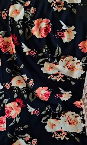Floral Pattern Skirt