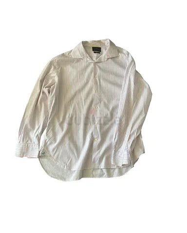 Stylish Striped Faconnable Button-Up Shirt