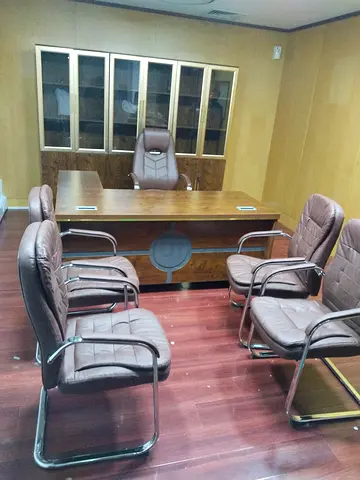 Modern Office Furniture Set - Executive Desk and Chairs