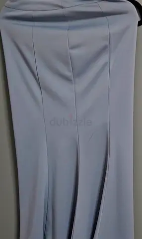 Elegant Light Blue Skirt