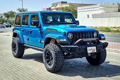 AED 1748/month | 2020 Jeep Wrangler Unlimited  | GCC Specs | Ref#427473