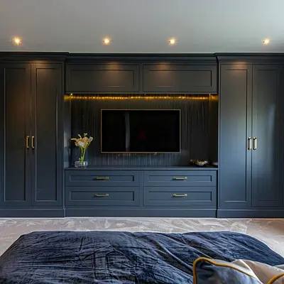 Elegant Modern Entertainment Center