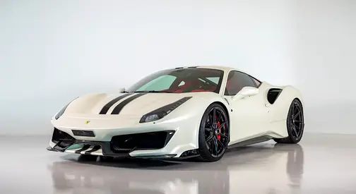 Ferrari 488 Pista Novitec Full Full Options Bianco Italia