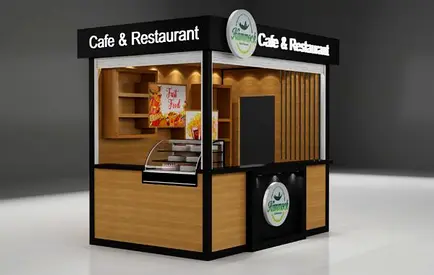 Retail Mall Kiosk - Food Kiosk For Sale