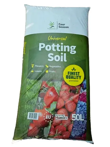 High-Quality Universal Potting Soil - 50L Bag