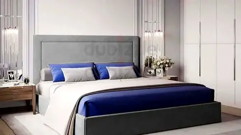 Brand new Queen size bed storage bed nd medical mattress family bed queen bed