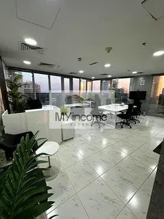 MODERN FURNISHED OFFICE | HIGH FLOOR | IDEAL BUSSINESS HUB