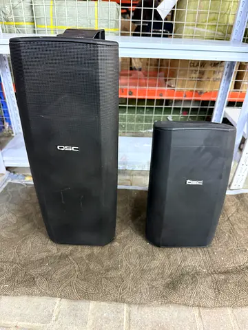 QSC Speaker Set for High-Quality Sound