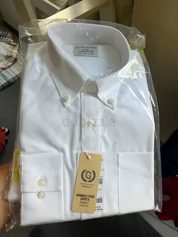 Giorgio Mens White Dress Shirt, Brand New 170cm for male