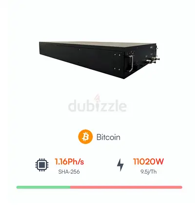 Antminer S23 Hyd 3U
(1.16Ph/s)
