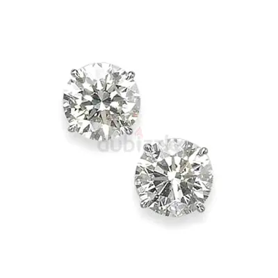 lab grown diamond earrings IGI certified for sale EF VVS VS