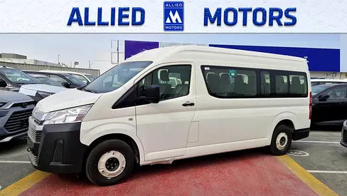 (EXPORT ONLY) 2026 TOYOTA HIACE HI/ROOF M/T 2.8L DIESEL BLACK BUMP BRAND NEW 0KM