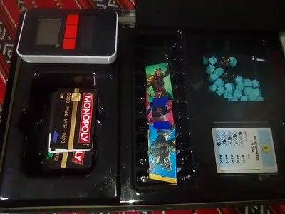 Monopoly with credit cards