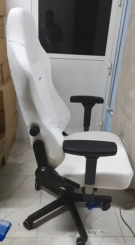 Stylish White Ergonomic Gaming Chair