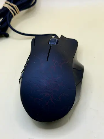 Razer Naga Molten Special Edition gaming mouse.