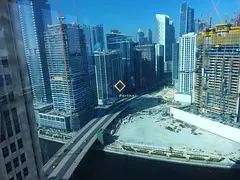 Ready to Move | Fitted &amp; High Floor | Canal &amp; Burj View