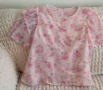 Soft Floral Blouse