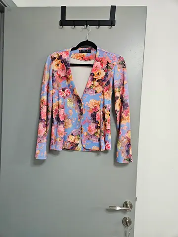 Womens Floral Blazer