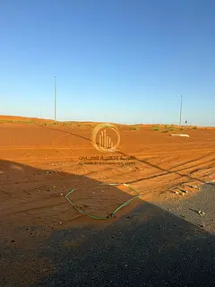 Artificial land for sale in the Al-Qasimia area, Phase Four, in an excellent location. Four adjacent