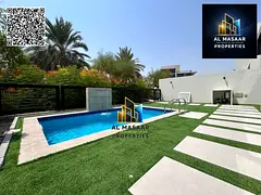 In the heart of the Al Zorah golf courses, a smart villa fully equipped with air conditioning, elect