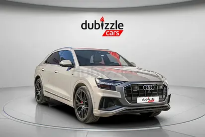 AED 4179/month | 2023 Audi Q8 55 TFSI Quattro | GCC Specs | Ref#424276