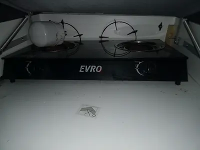 Slender 2 EVRO Gas Stove forجارة غاز عجمان + عدد 2 بوتاجاز مسطح للبيعEfficient Cooking